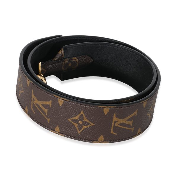 Louis Vuitton Black Monogram Canvas Bandouliere Strap - Picture 2 of 3